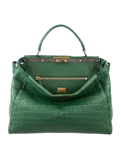 fendi peekaboo monster uk|Fendi peekaboo crocodile.